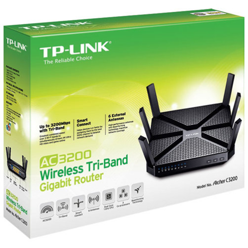 TP-LINK AC3200 Wireless Tri-Band Gigabit Router 