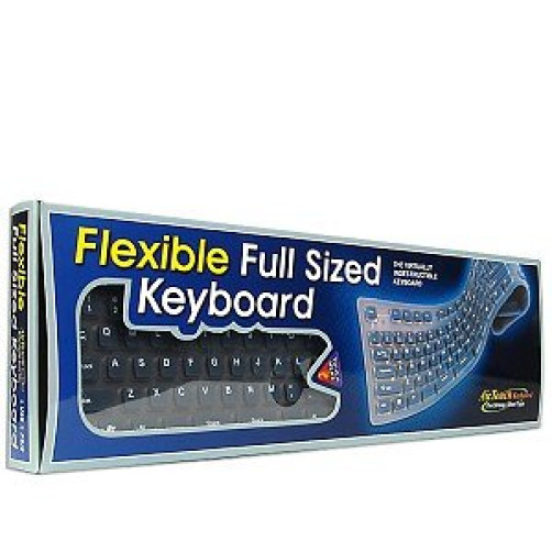 Flexible Full Sized USB-PS/2  Keyboard