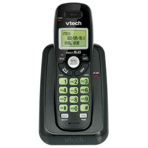 VTech CS6114  Black Single Handset System with caller ID and call waiting