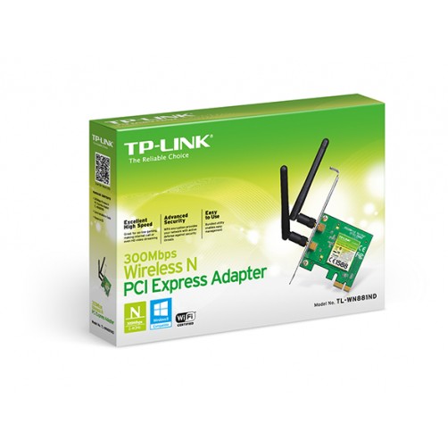 TP-Link 300Mbps Wireless N PCI Express Adapter 